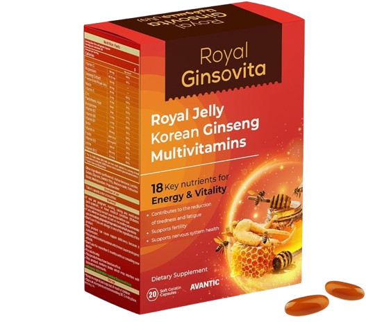 Royal Jelly Korean Ginseng Multivitamines
