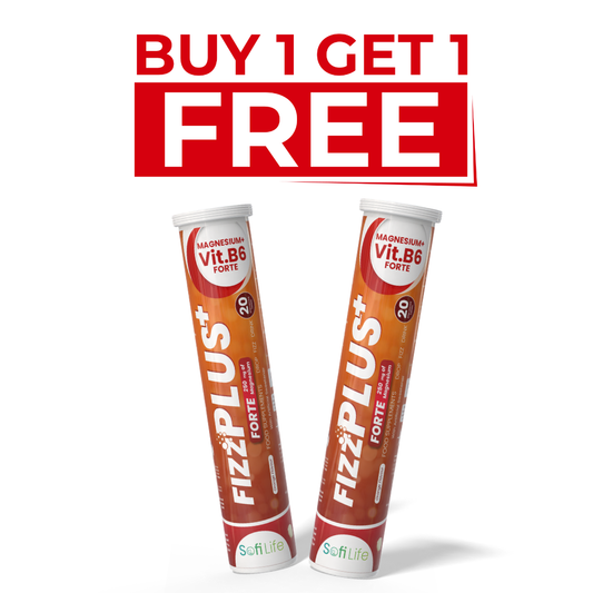 Fizz Plus Forte Magnesium + Vitamin B6 – Buy 1 Get 1 Free
