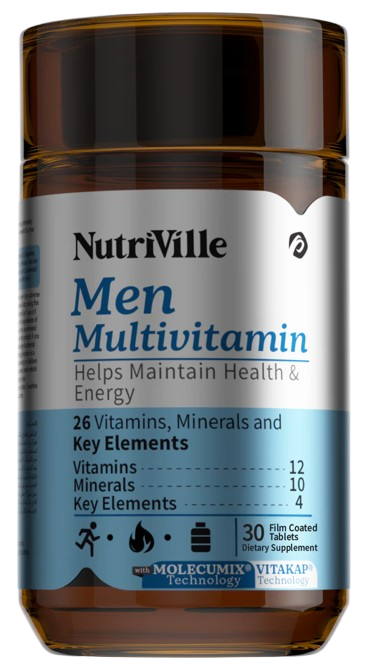 Nutriville Men Multivitamin 30 Tablets