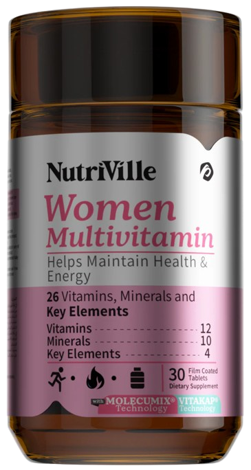 Nutriville Women Multivitamin 30 Tablets